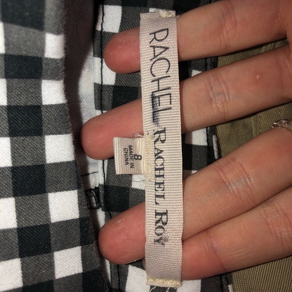 Black and White Checkered Pants - Picture 4 of 4